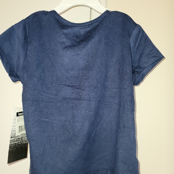 Toddler Girl size 5/6 Kensie navy blue blouse nwt - Picture 4 of 4